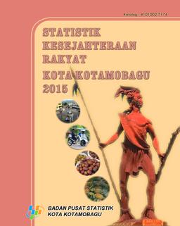 Statistik Kesejahteraan Rakyat Kota Kotamobagu 2015